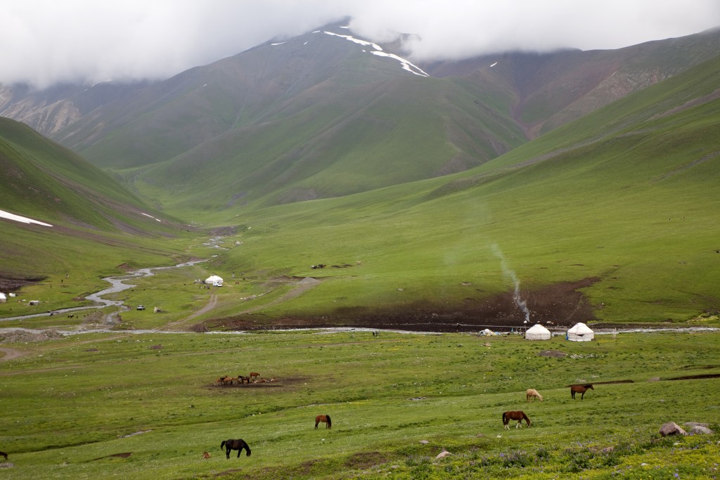 Montagnes kirghizes